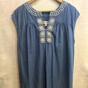 Knox Rose denim dress size large